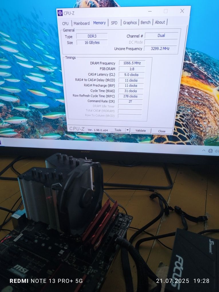 Pamięć RAM DDR3 16GB (2x8) 2133 CL9 G.Skill TridentX