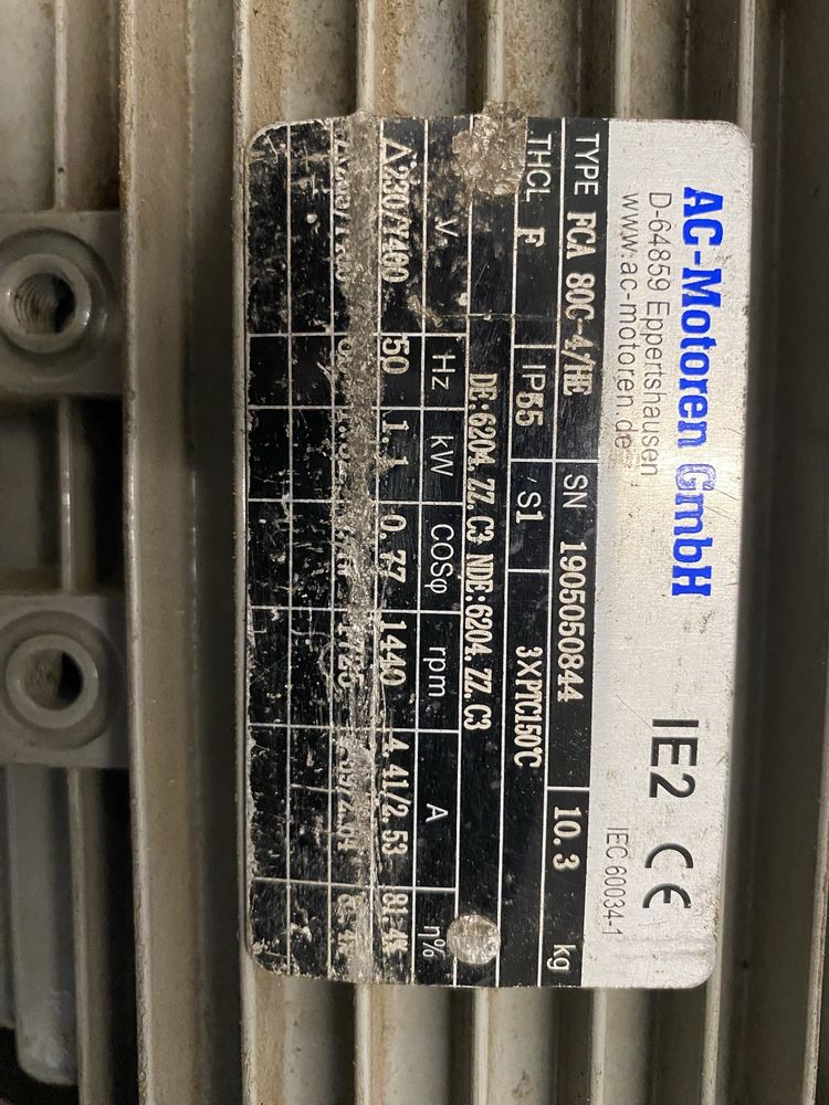 Silnik 3 fazowy 1.1 kW 1440obr AC-Motoren GmbH