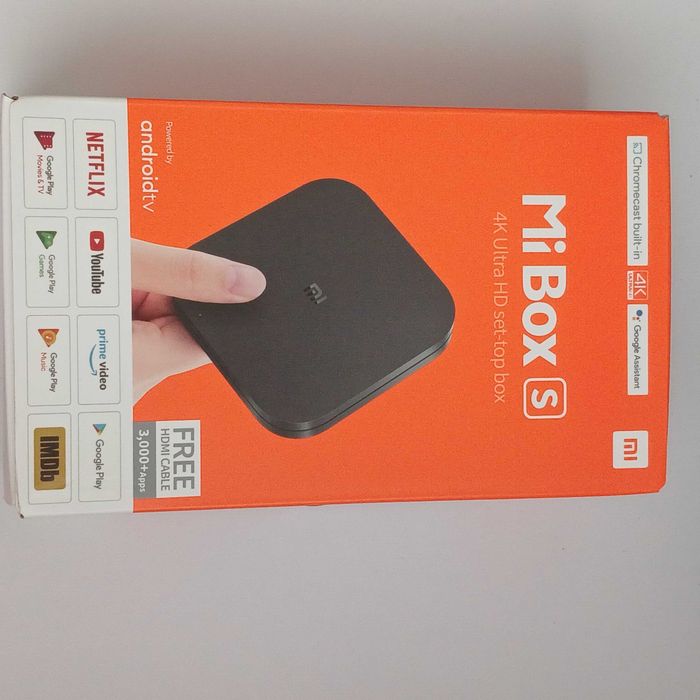 Smart TV приставка Xiaomi mi box s 4k.