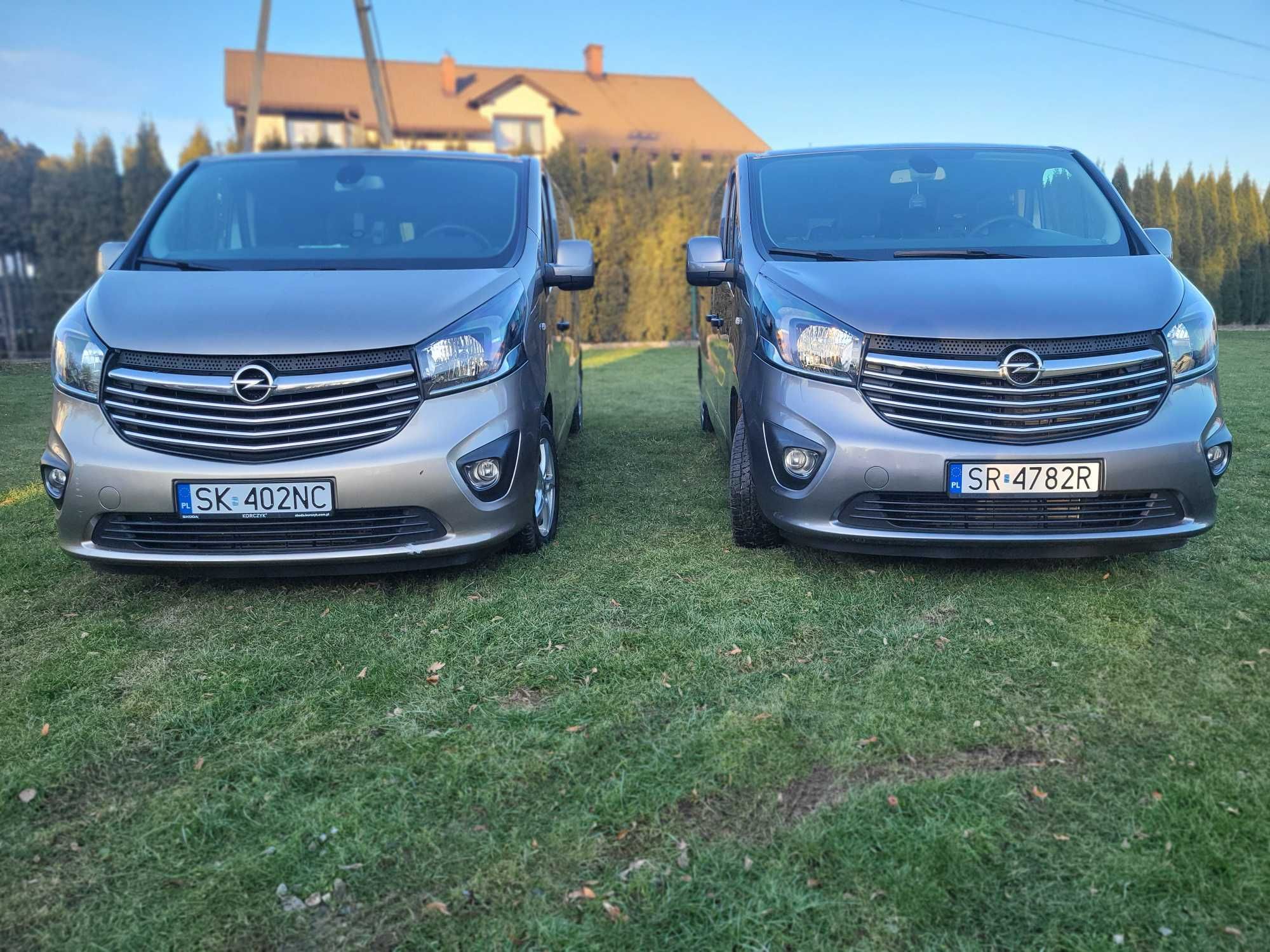 Wynajem Busa Opel Vivaro , Renault Trafic 9 osobowe,