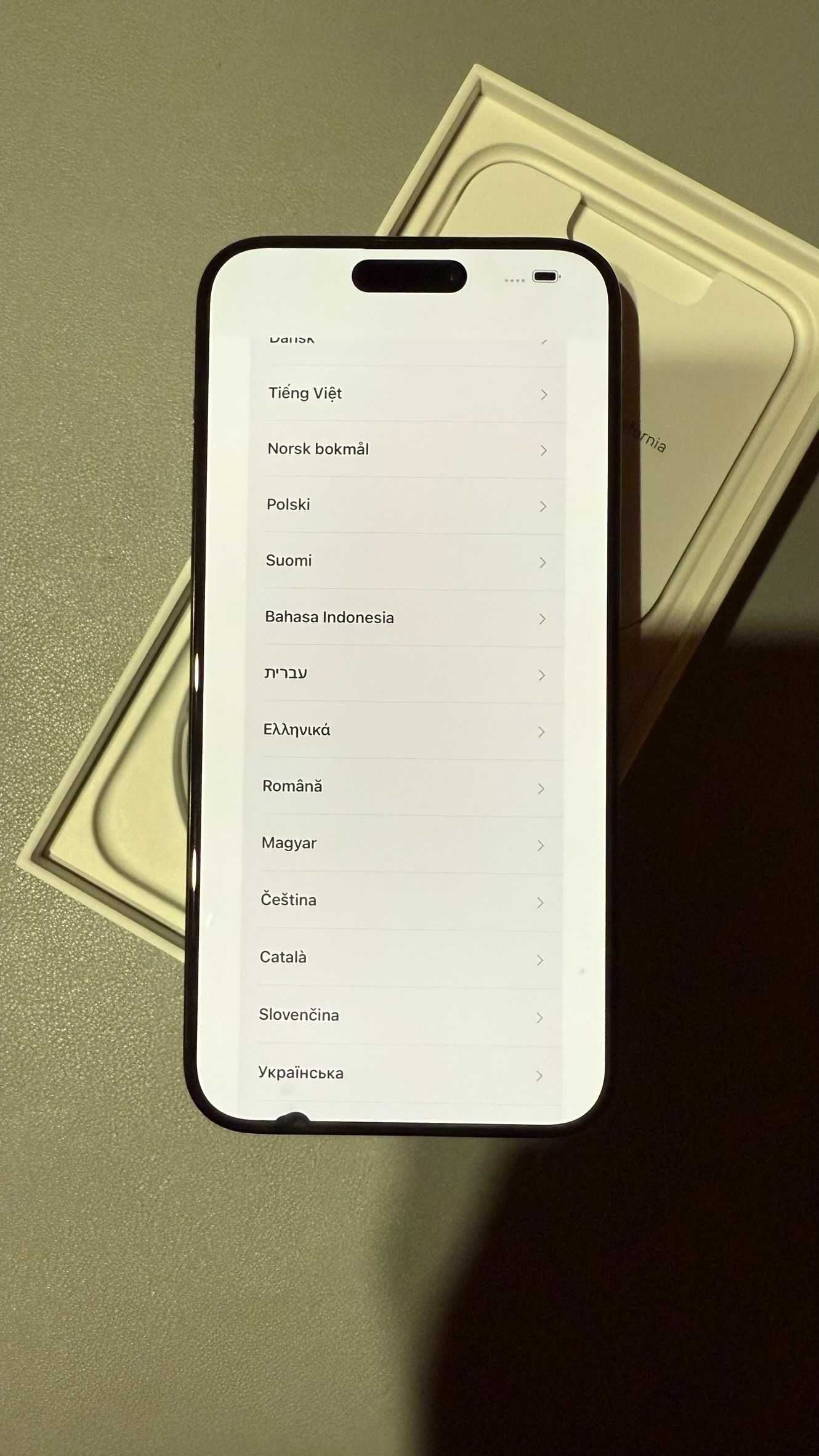 iPhone 15 Pro Max Black Titanium 256Gb, полный комплект, SIM+ESIM