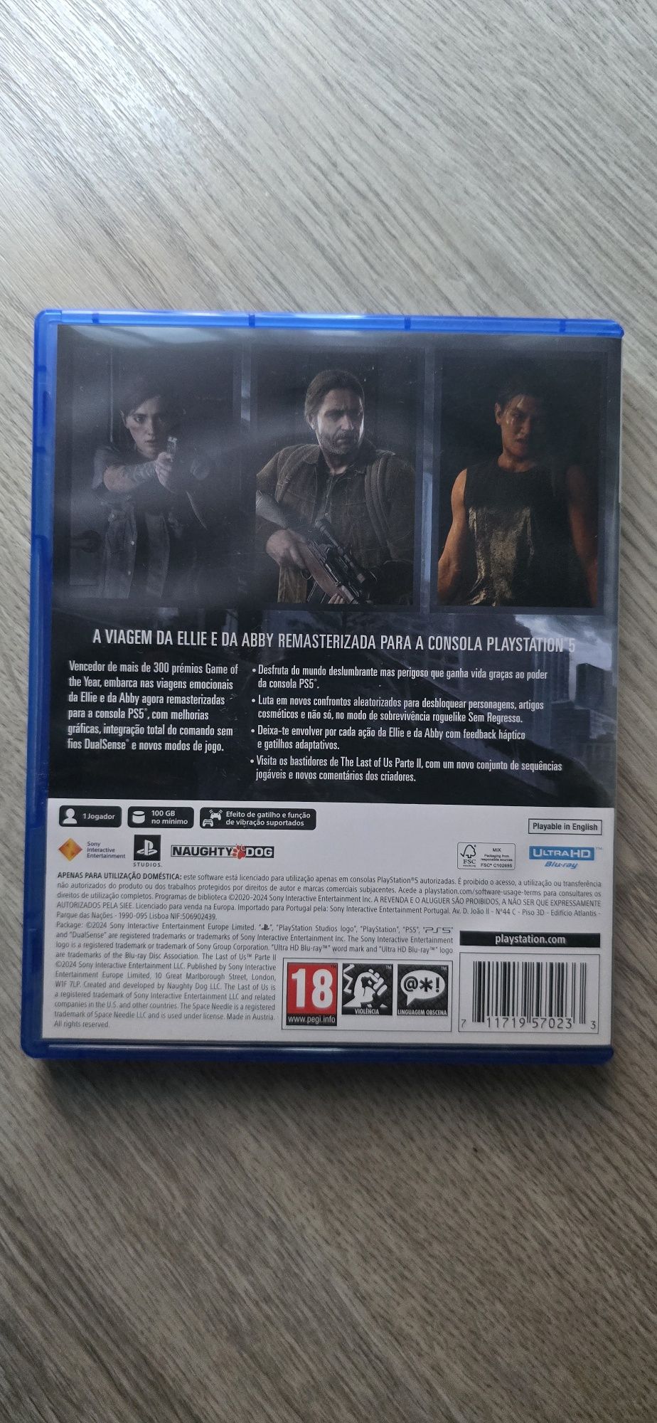 The last of us parte II Remastered - PS5