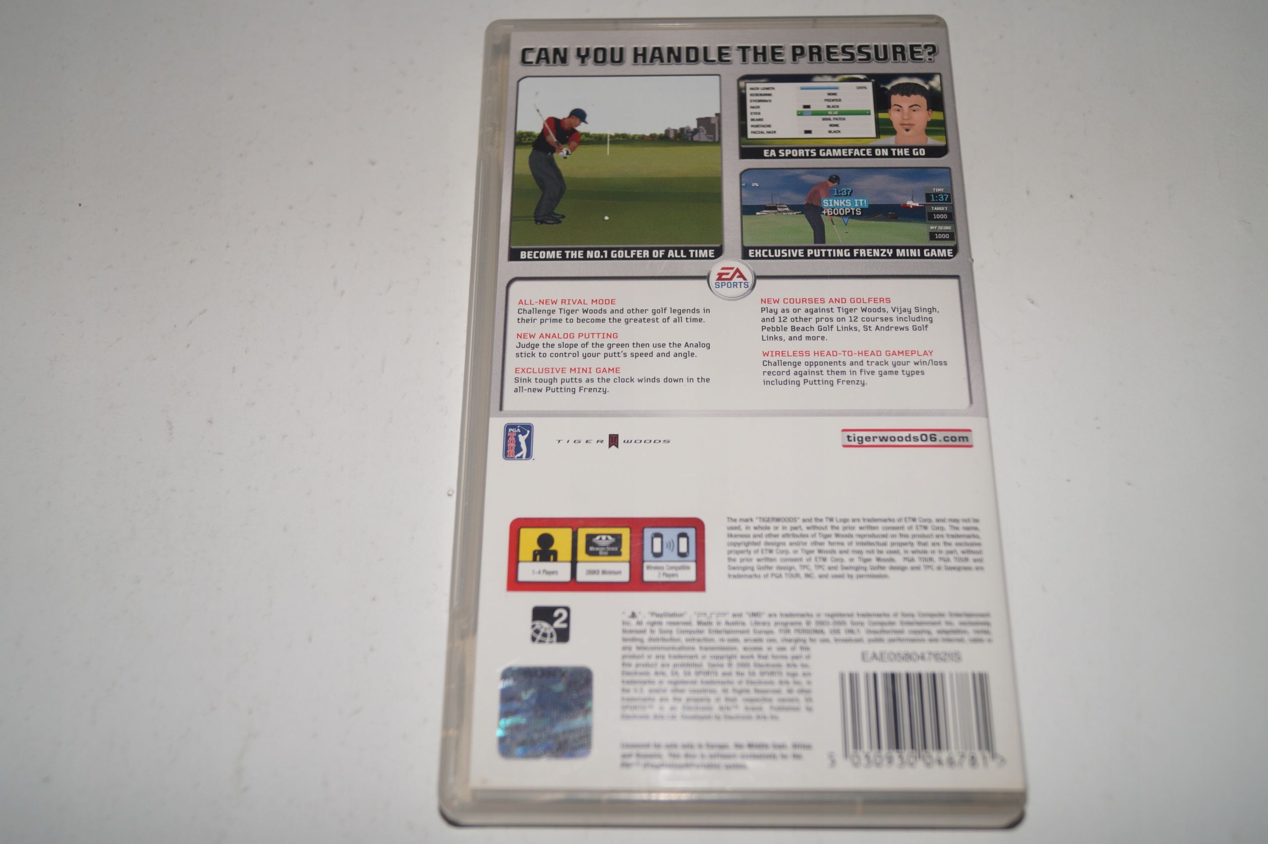 Tiger Woods Pga Tour 06 Sony Psp