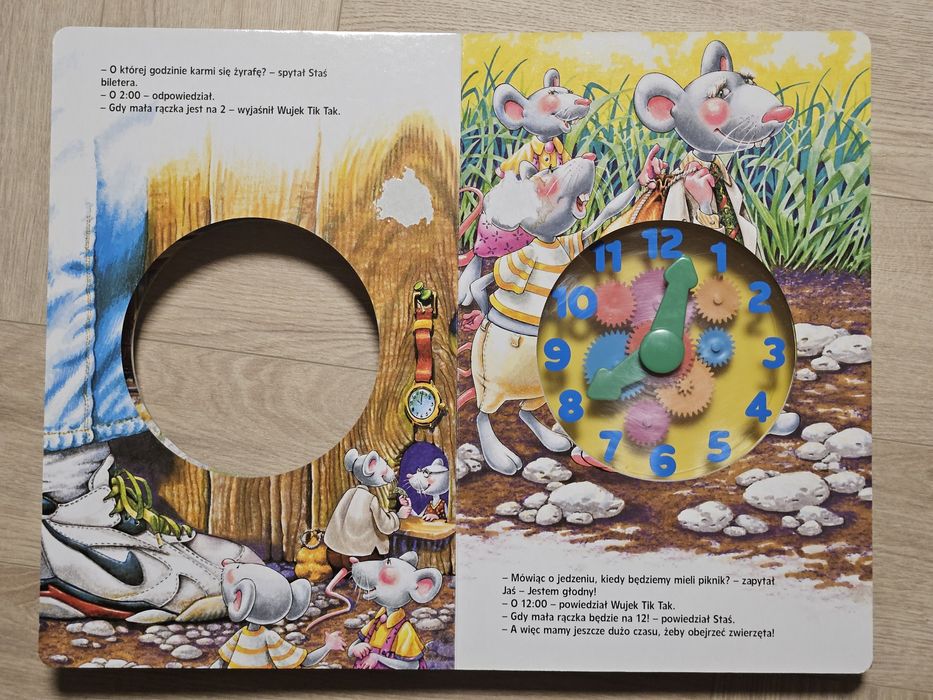 Książka Wujek Tik Tak - Mój pierwszy zegar
