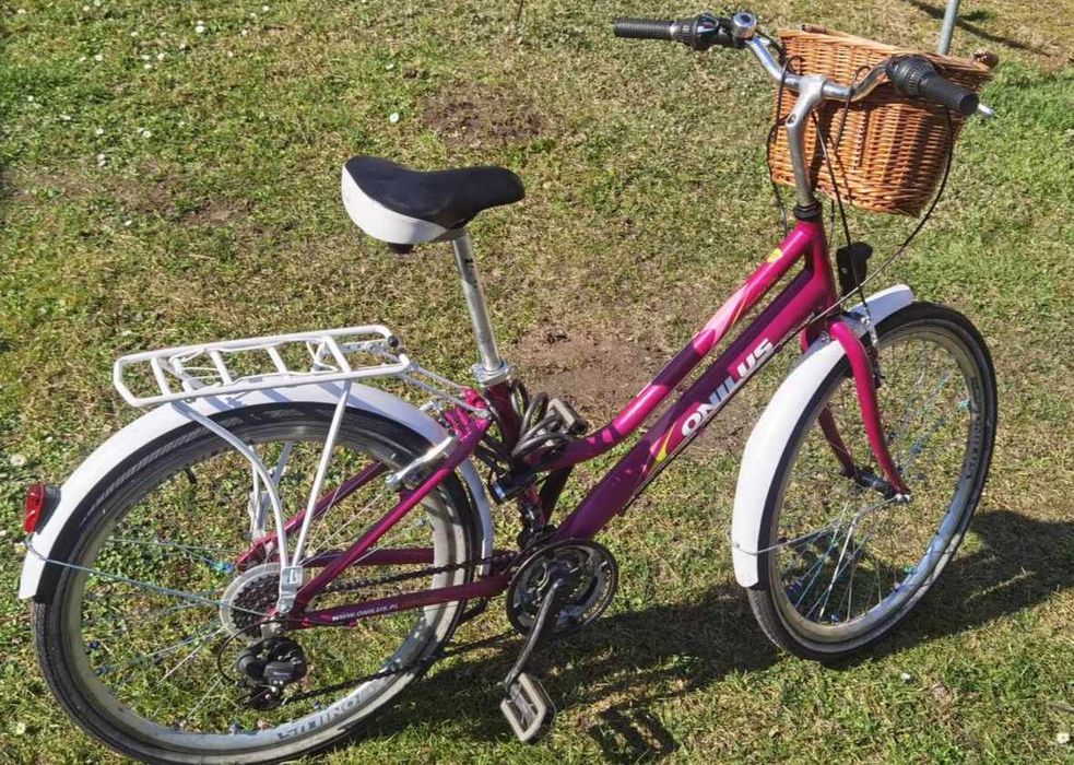 Rower ONILUS, koła 26, dla dziewczynki