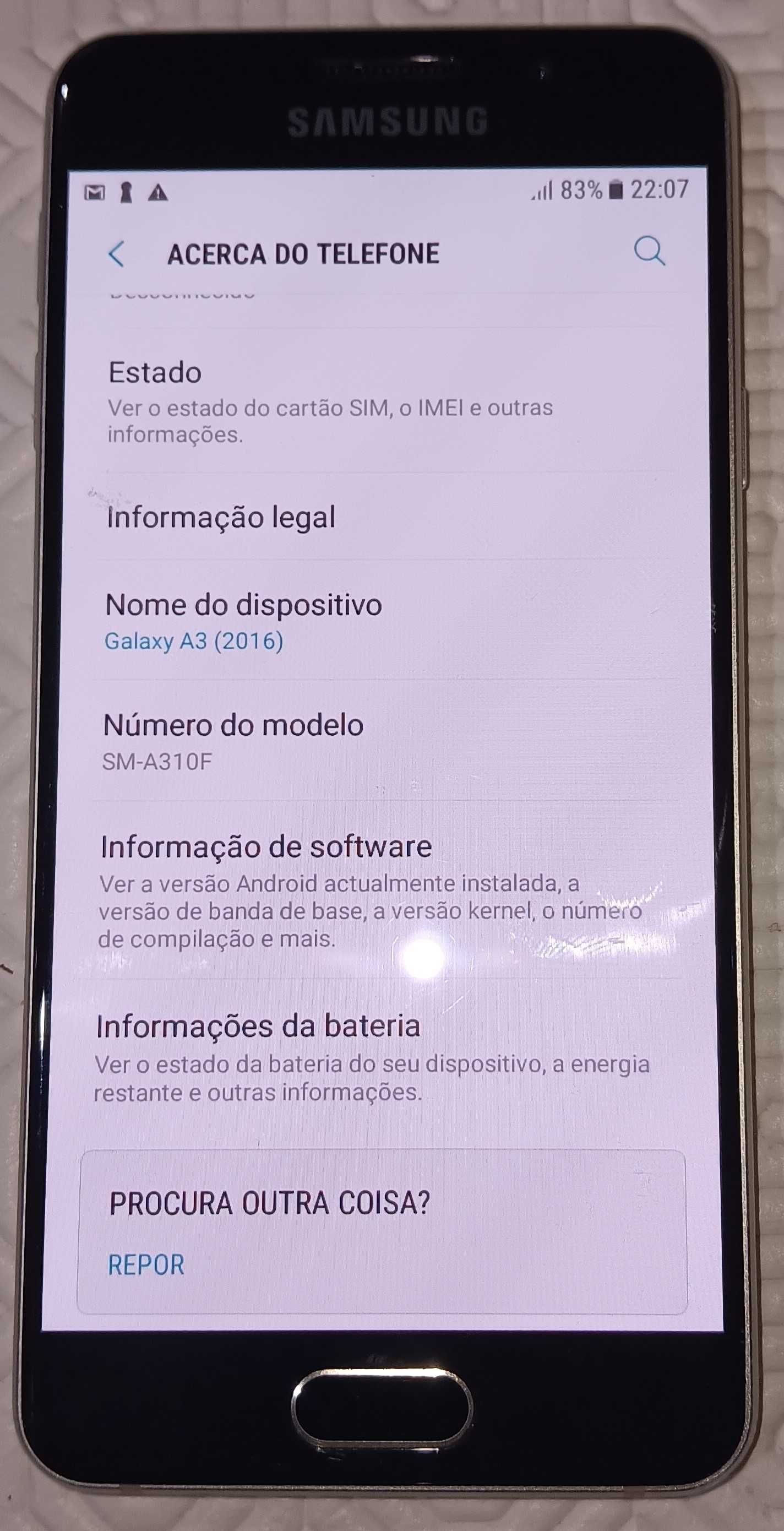 Samsung A3 (2016) SM-0310F