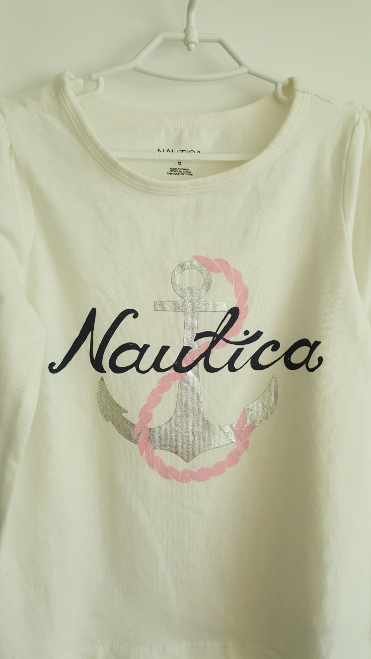 Nowa bluzka Nautica, Primark, Reserved r.5 lat 110cm