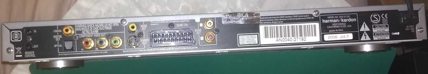 Harman Kardon DVD 27 odtwarzacz płyt CD/DVD