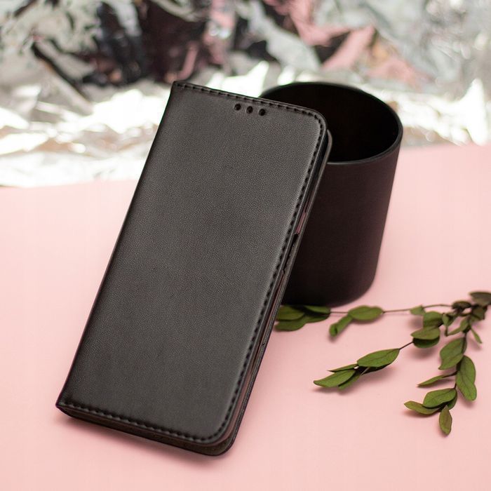 Etui Z Klapką Magnetic Do Xiaomi Redmi 13C 4G / 5G Czarne