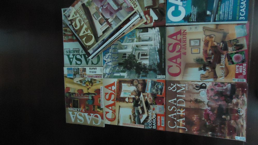 14 revistas Casa & Jardim e oferta do nº153 Casa Cláudia.