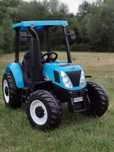 Traktor na akumulator Duży  New Holland 24V