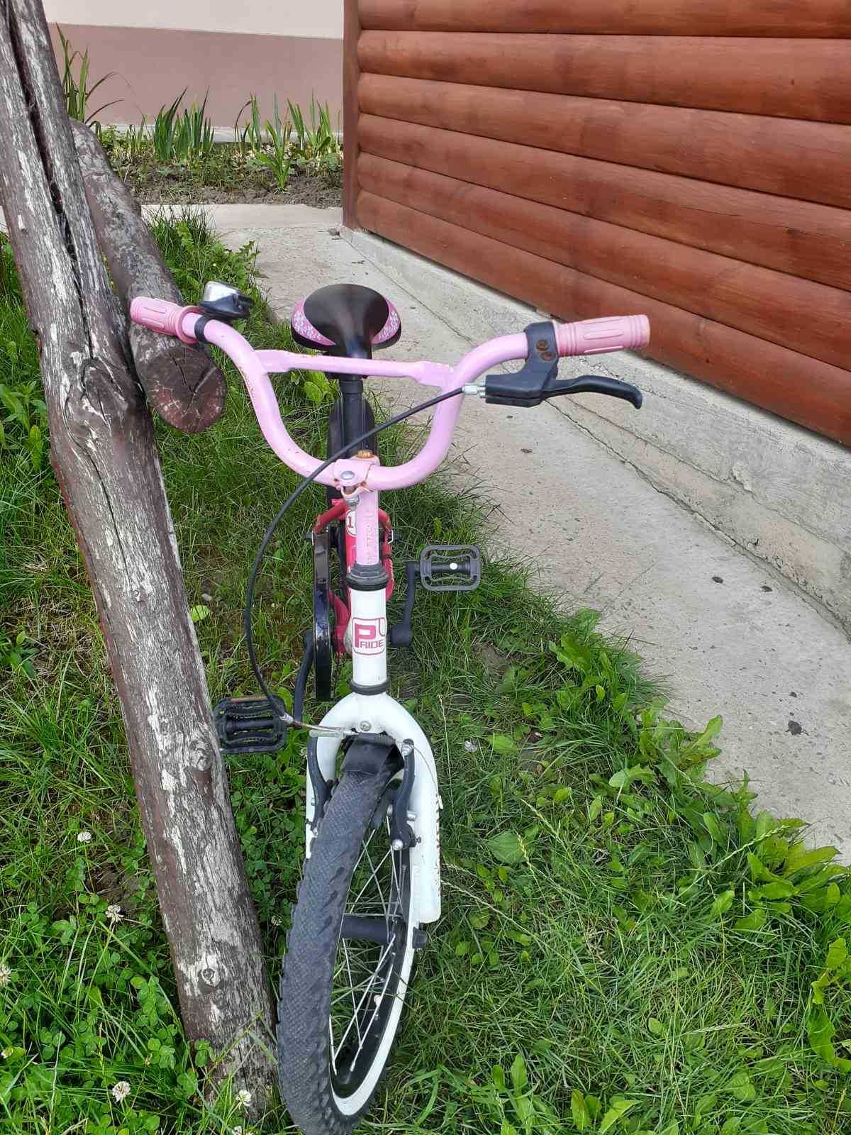 Продам велосипед pride kelly 16 + ПОДАРУНОК