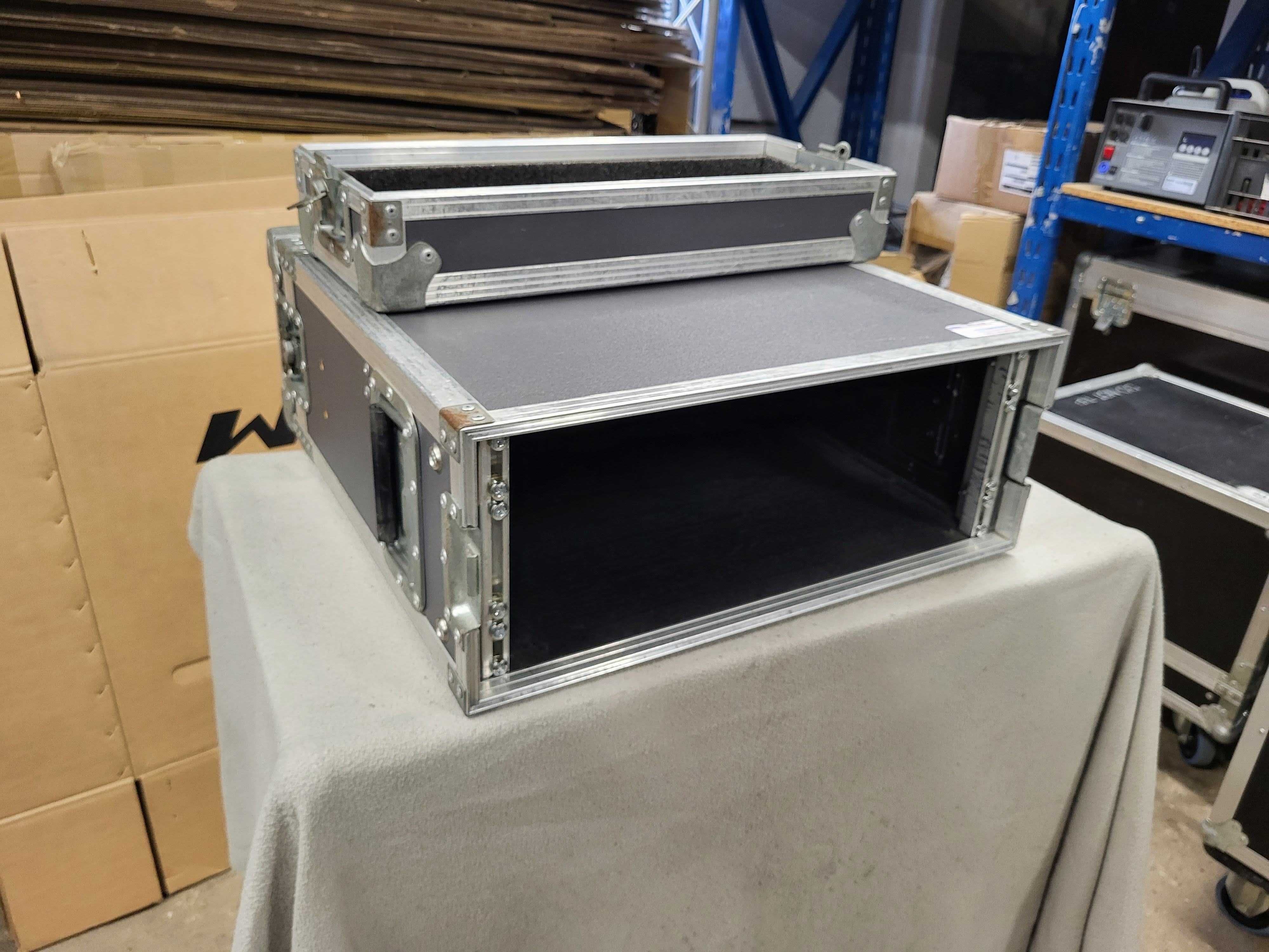 RACK 4U case 19cali 1x szyna 49cm do klapy Double Door