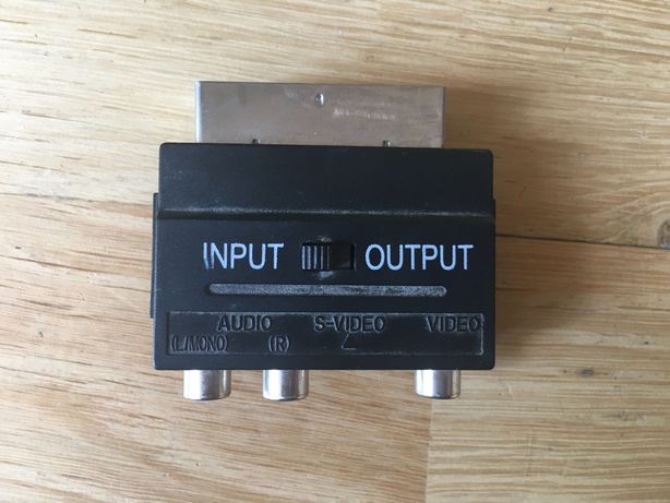 Konwerter/adapter audio video eurozłącze
