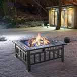 NOVA - Braseira exterior Pit fire Lareira para jardim e terraço