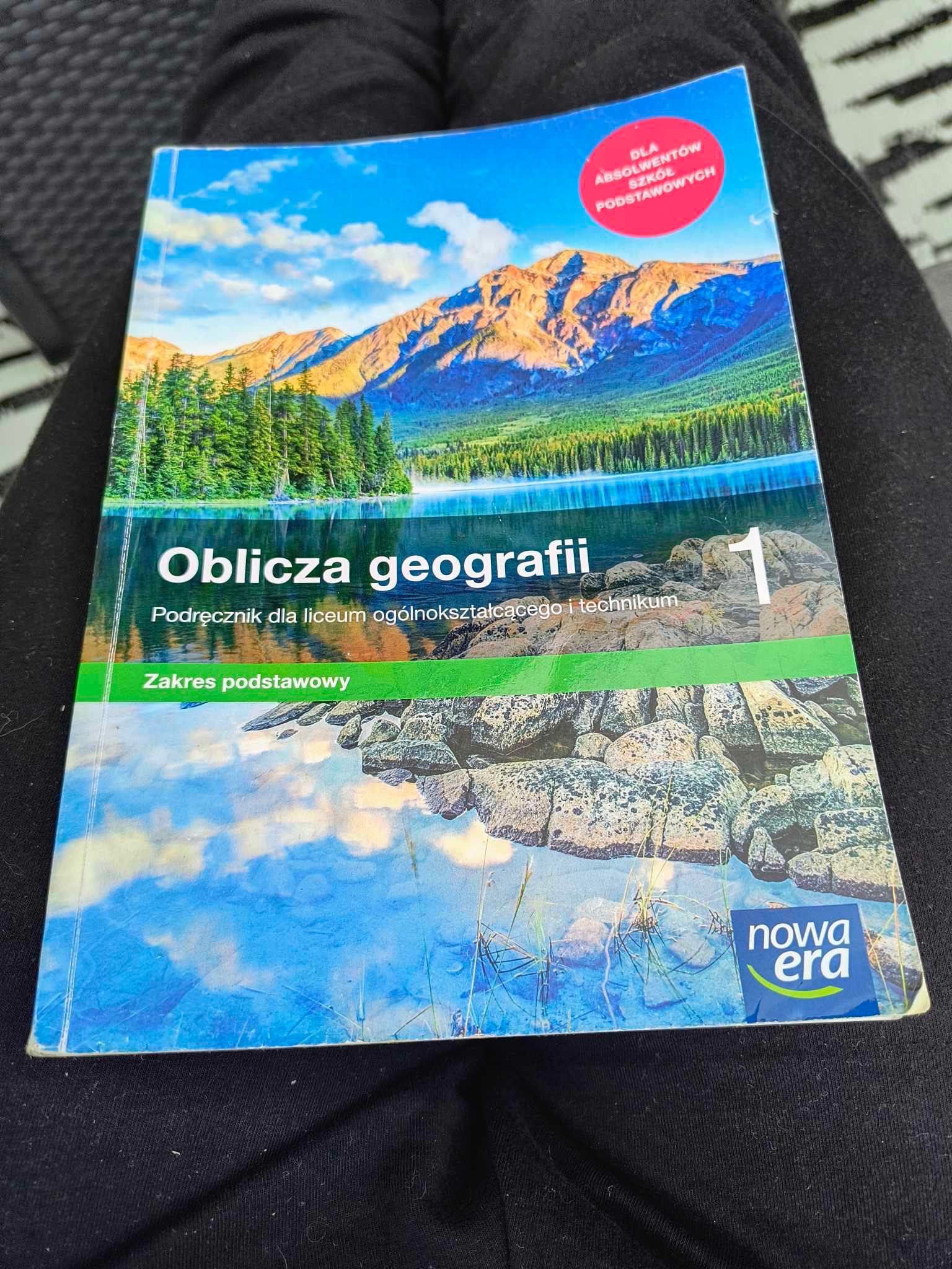 Podręczni do geografii 1 klasa liceum/technikum oblicza geografii