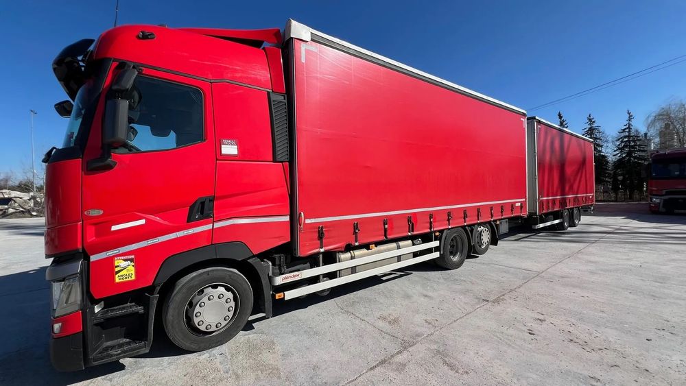 Renault T 480  RENAULT T 480 HIGHCAB / 6x2 LOW / E6 / Zestaw Przestrzenny Przejazdowy