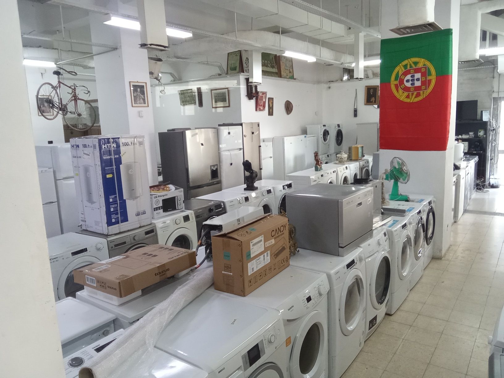 Máquina roupa loiça fogão entrego em sua casa