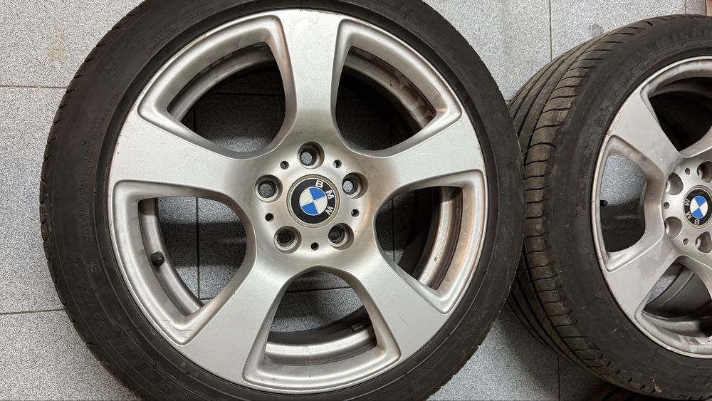 Jantes 17 BMW 5x120 style 157 c/pneus Michelin NOVOS negociavel