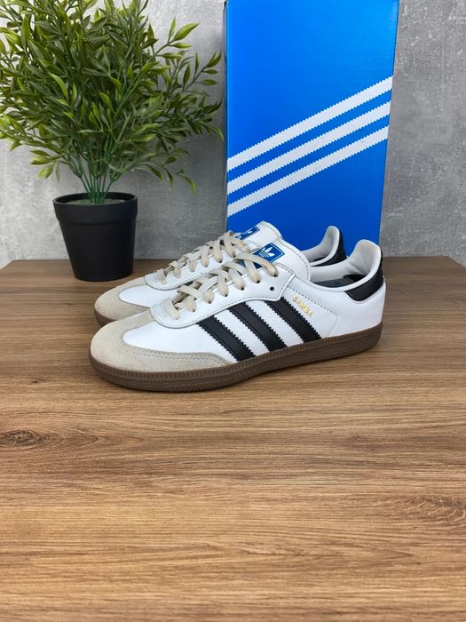Dziecięce buty Adidas Samba OG r. 33,5 - skórzane sneakersy retro
