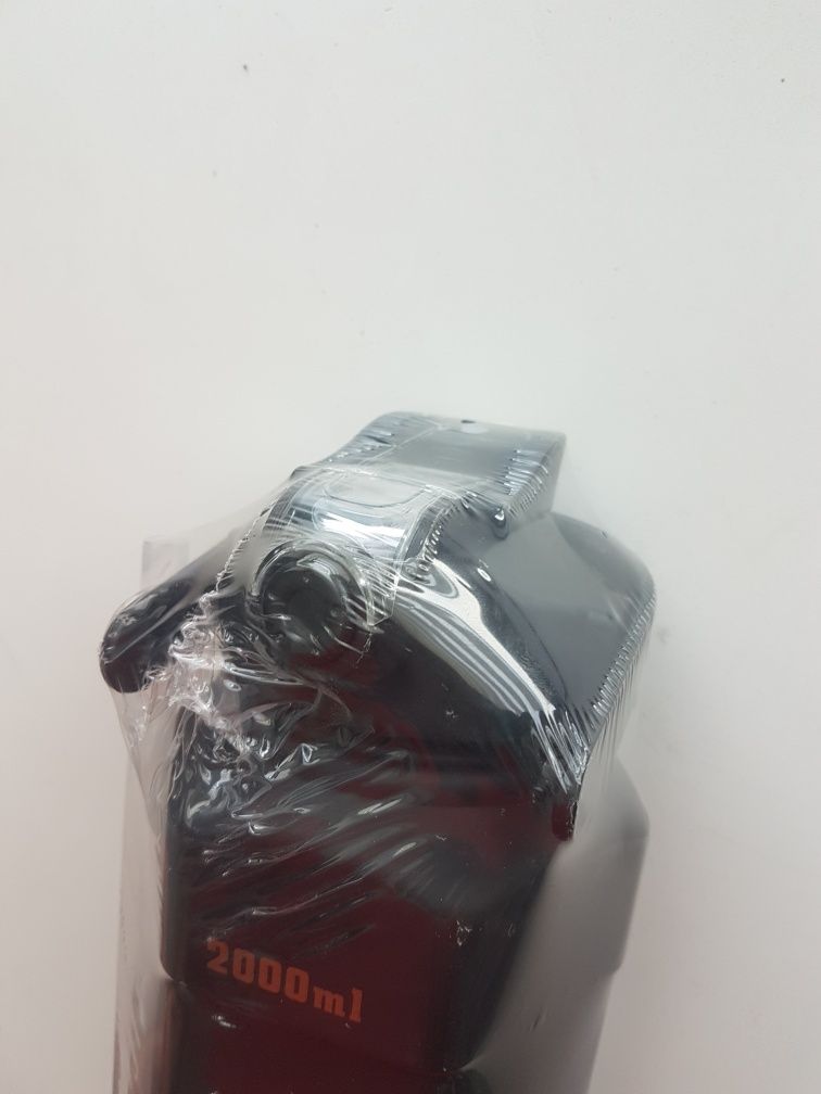 Do kolekcji - 3 w 1 bidony - czarne - nowe 2000ml