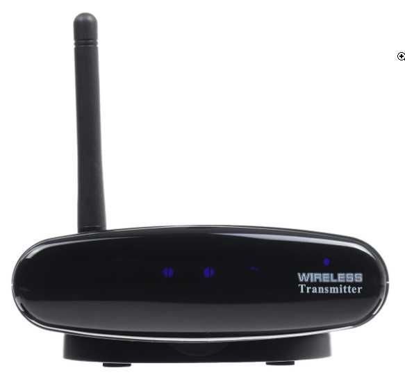 Pirâmide Transmissor/Receptor Wireless TV Áudio Vídeo 2.4GHz/ 50dB