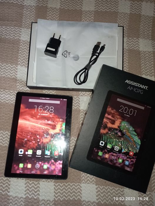 Планшет Assistant AP-107G FHD 10 дюймов