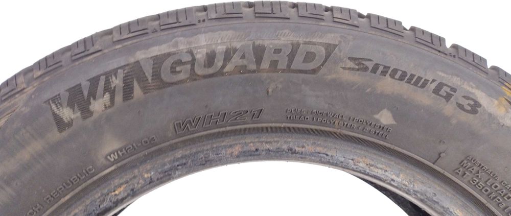 2x 165/70 R14 Nexen WH21 opony zimowe 6,5 mm / montaż kurier