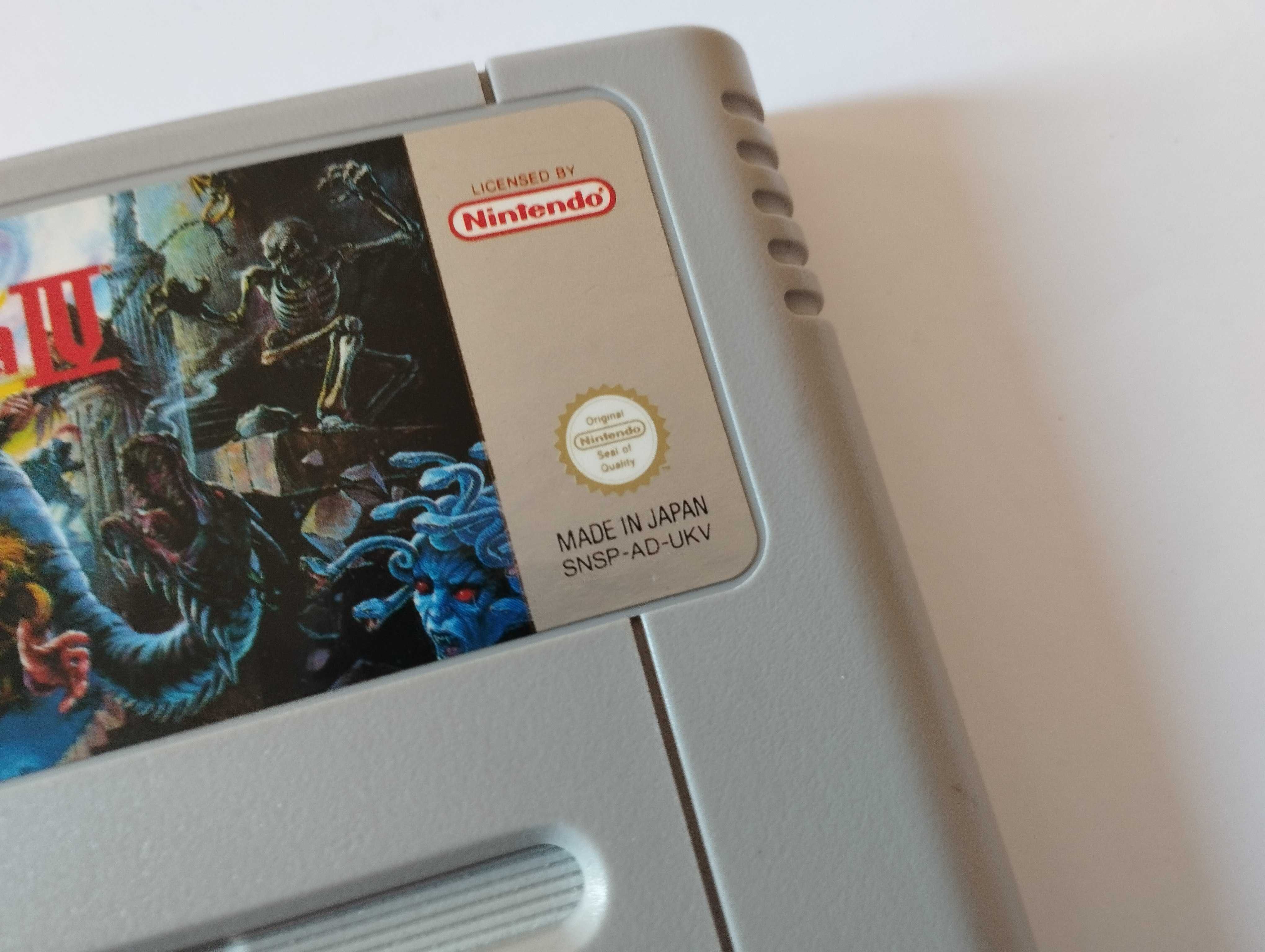 Super Castlevania IV Gra Nintendo Super SNES PAL UKV ang