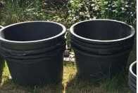 Doniczki Pojemniki plastik małe 4 szt  średnie 11 szt super duże 3 szt