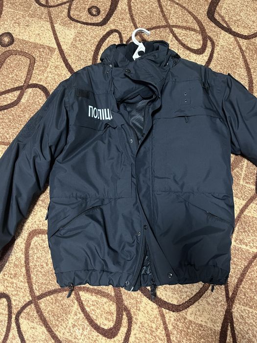 Куртка зимова поліція з фліскою