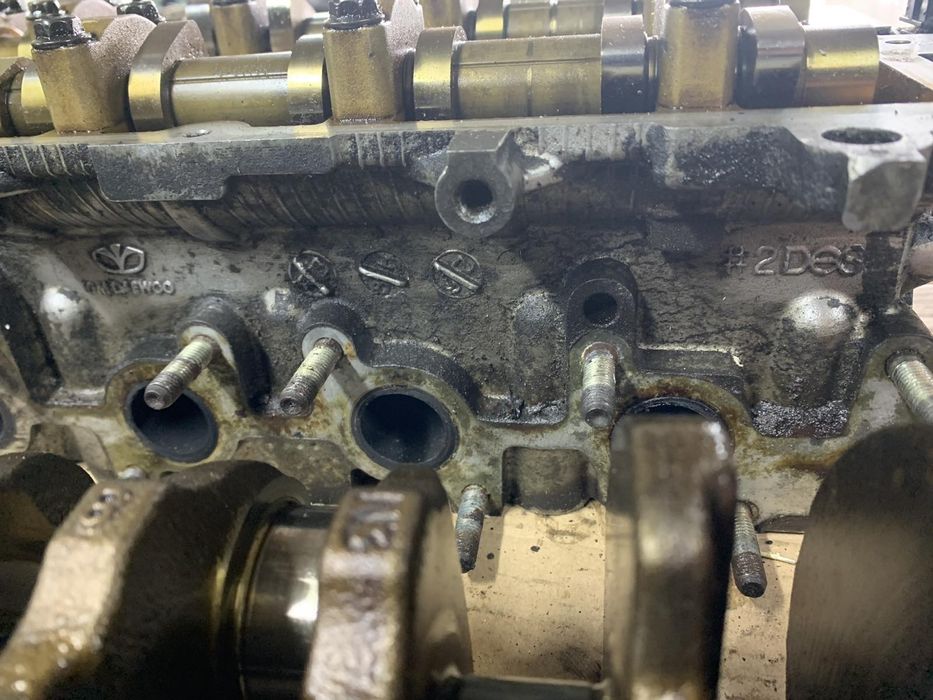 Гбц головка коленвал 1.2 16V Chevrolet Aveo Kalos Deowoo