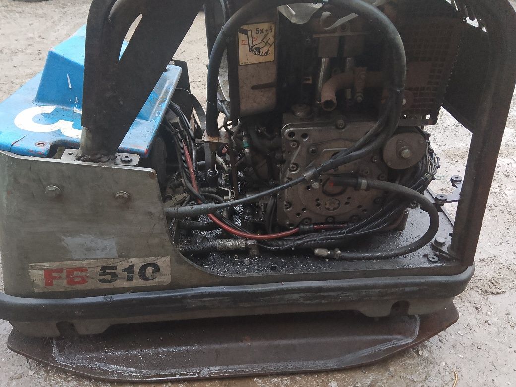Zageszczarka ubijarka 500kg Swepac FB 510