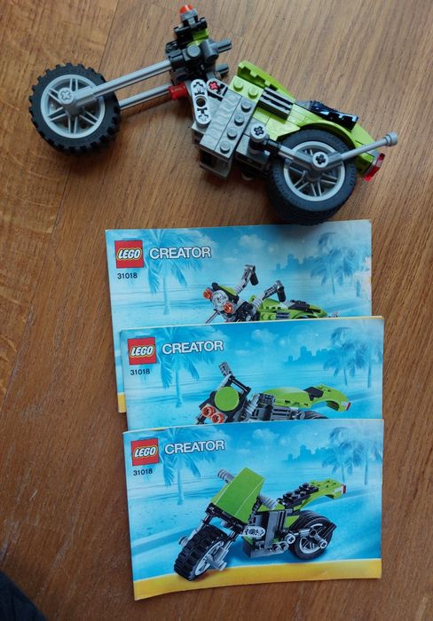Lego creator motocykle 31018