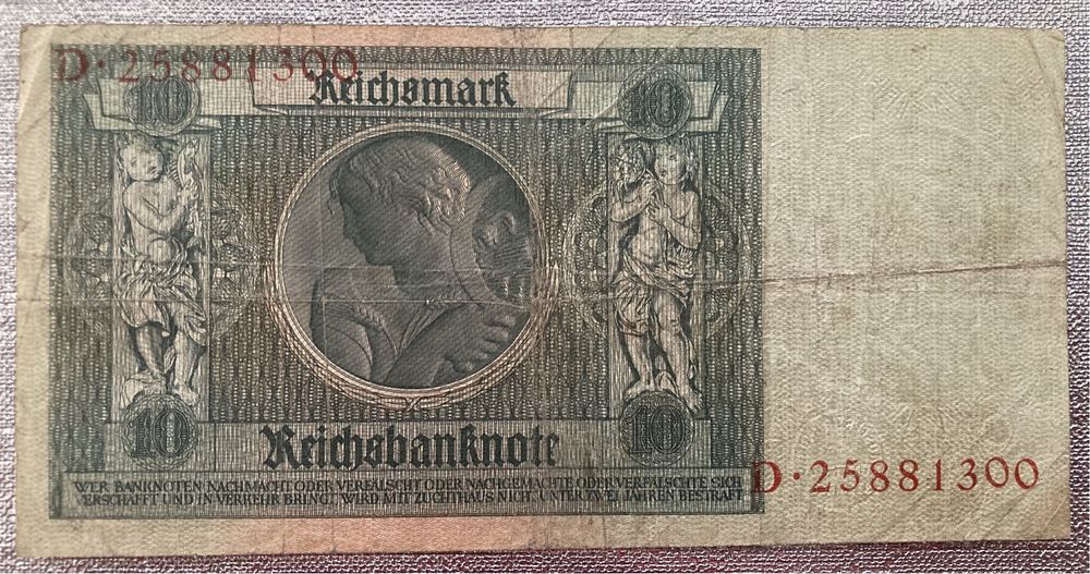 Banknot 10 Marek 1929