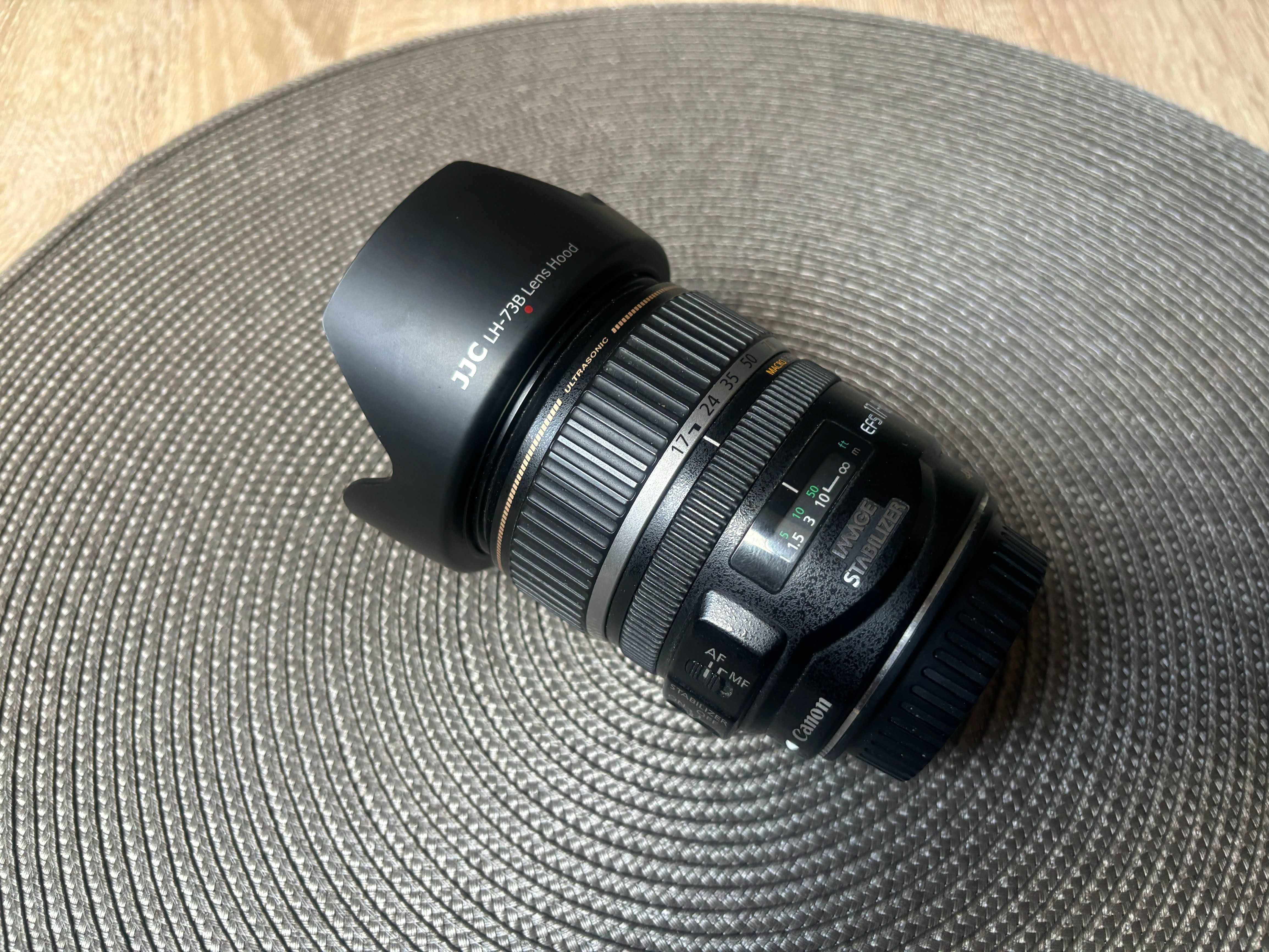 Obiektyw Canon EFS 17-85 Stan idealny