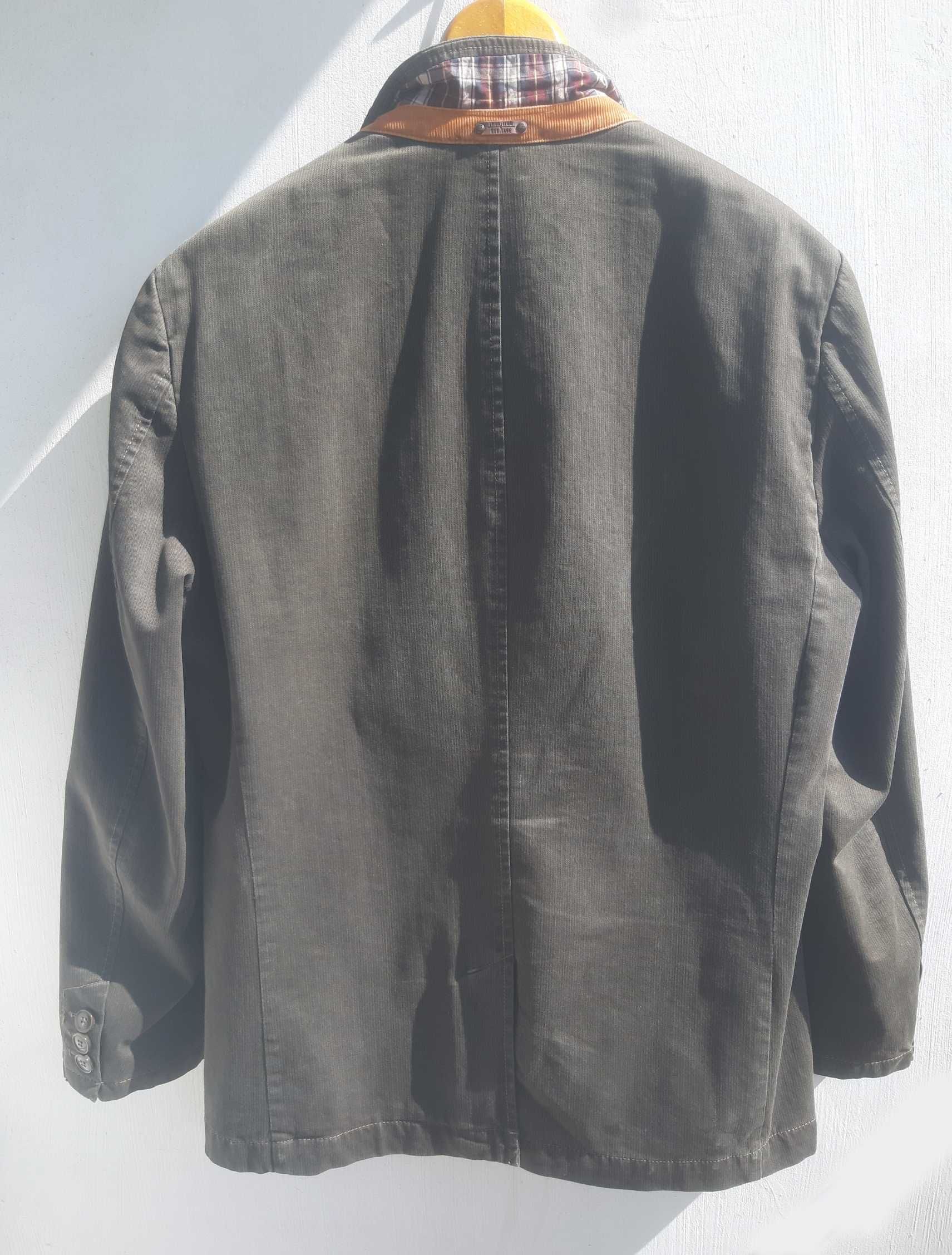Camel Active marynarka męska blezer 100% bawełny khaki r.56 logowana