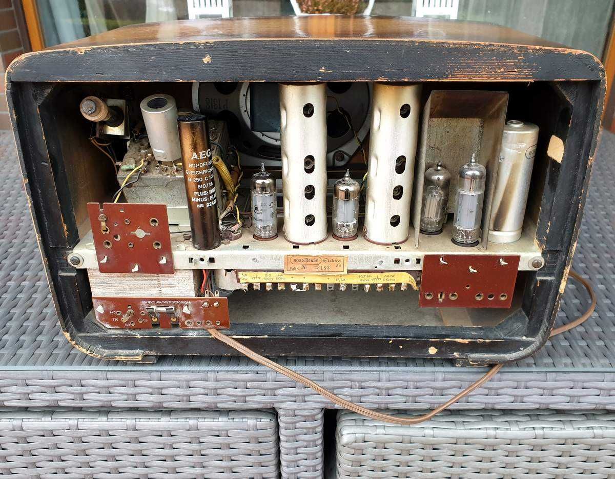 NORDMENDE Elektra 56 1956r. Radio lampowe