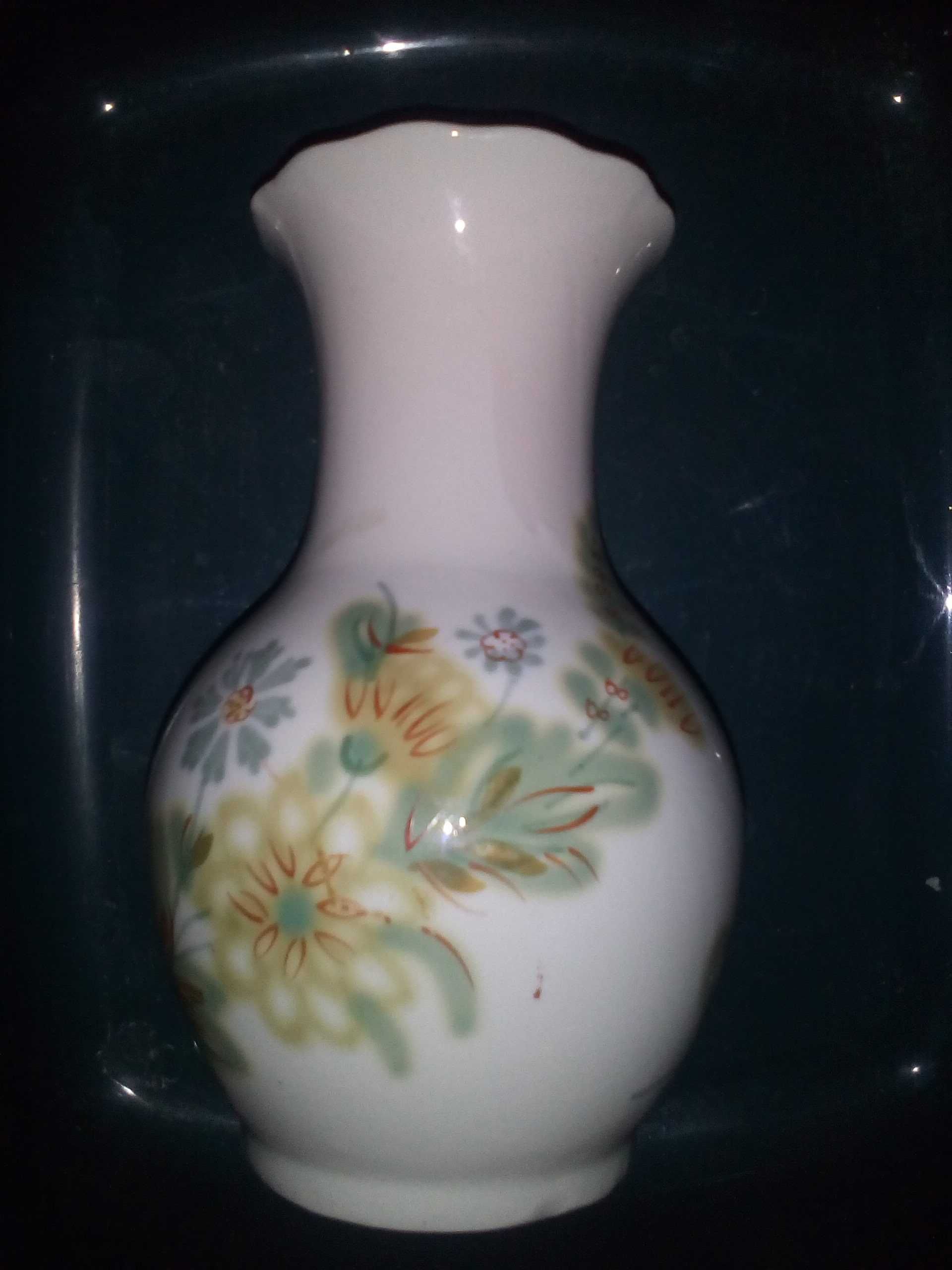 19 см ваза Полонное фарфор СССР ваза для цветов