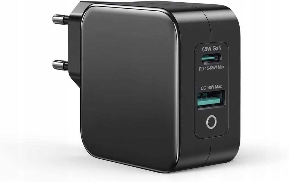 Sunydeal ładowarka zasilacz USB + USB-C 65W