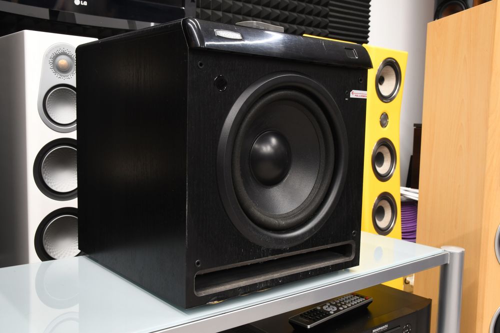 Mocny subwoofer aktywny Velodyne CHT-10QR BVE do kina domowego muzyki