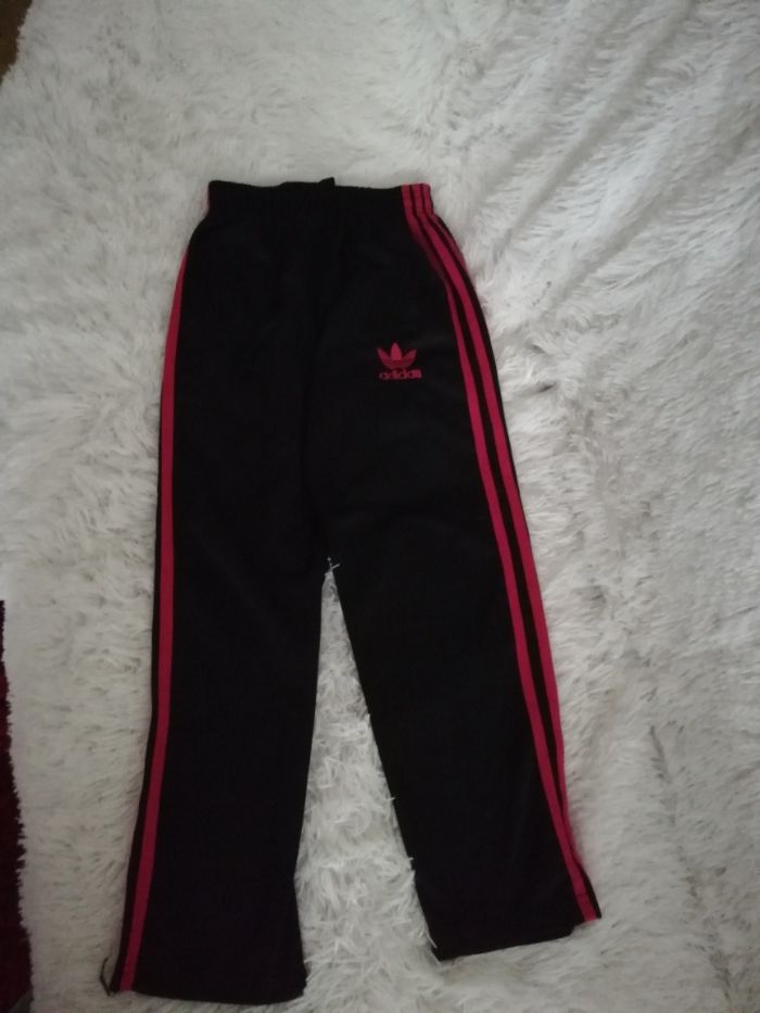 spodnie ADIDAS 140 146 czarne