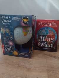 Atlas + globus +