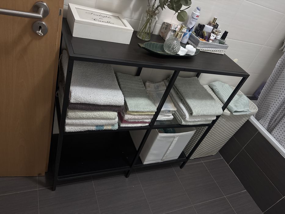 Móvel madeira e vidro sklum