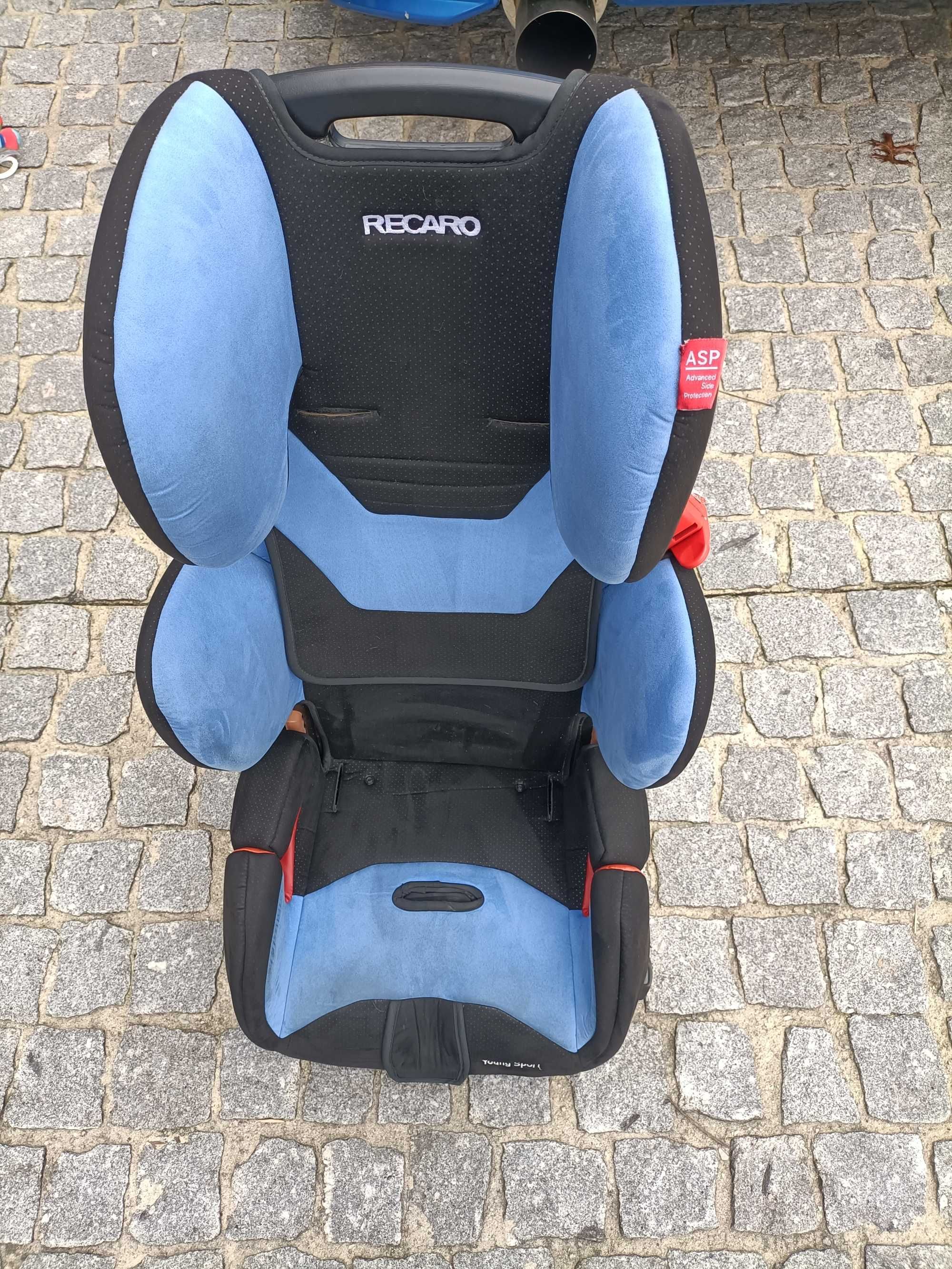 Cadeiras Auto Recaro Young sport, grupo 1/2/3