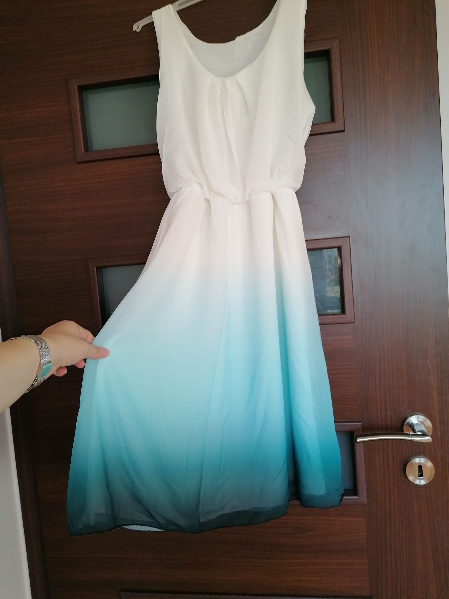 Sukienka ombre cieniowana 36-38