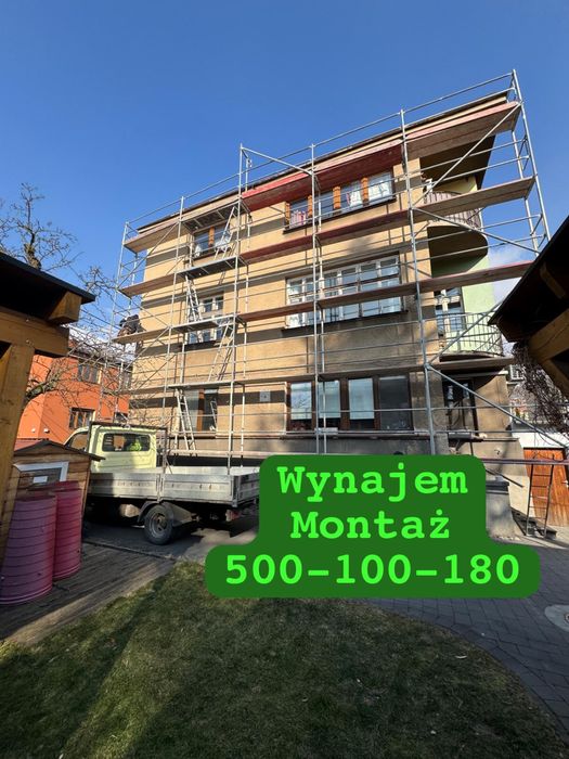 Rusztowanie elewacyjne wynajem Kraków i okolice