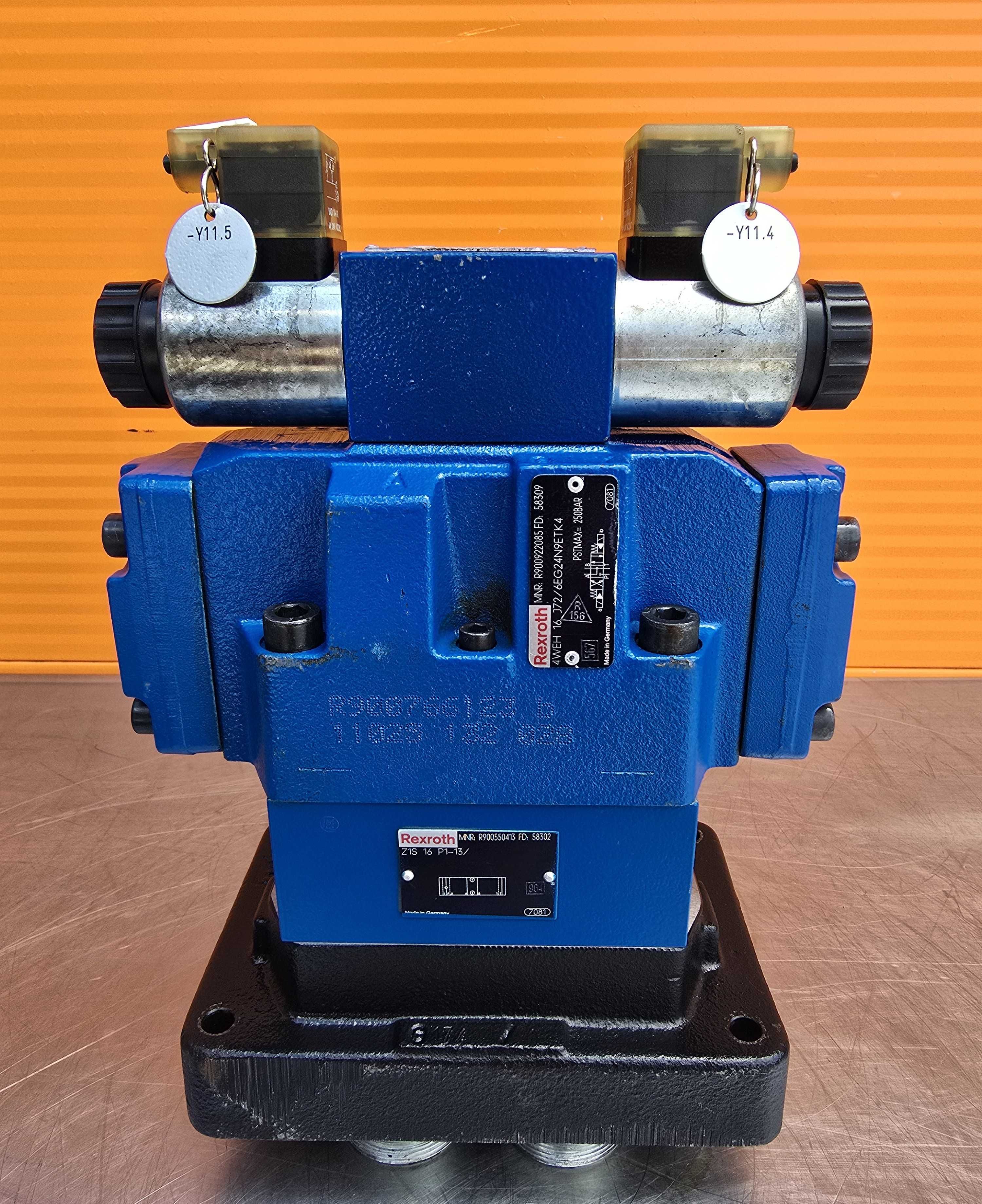 Elektrozawór Hydrauliczny Zawór Kierunkowy 24V Rexroth Rozdzielacz