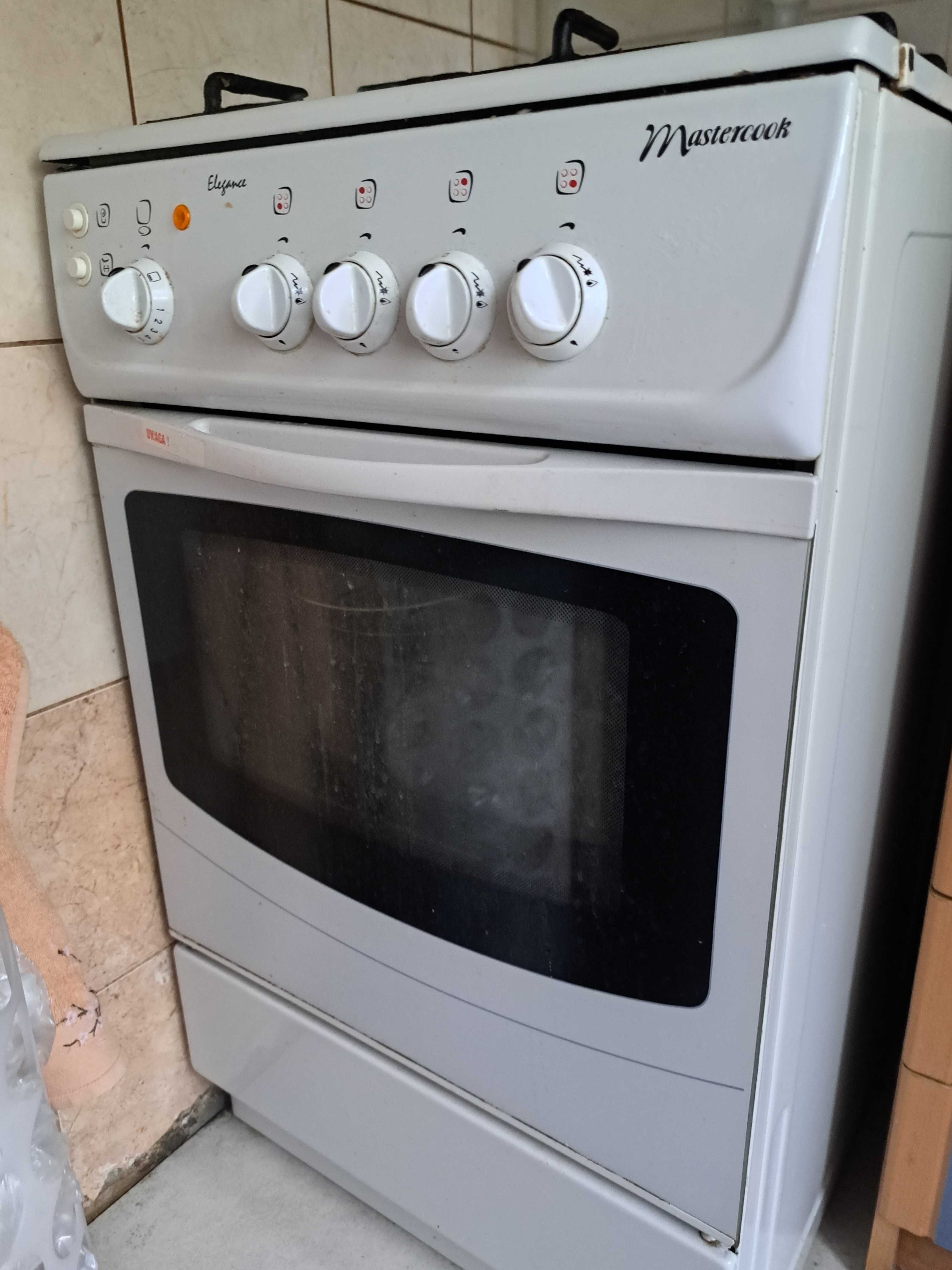 pralka AEG sprawna, kuchenka gazowa Mastercook