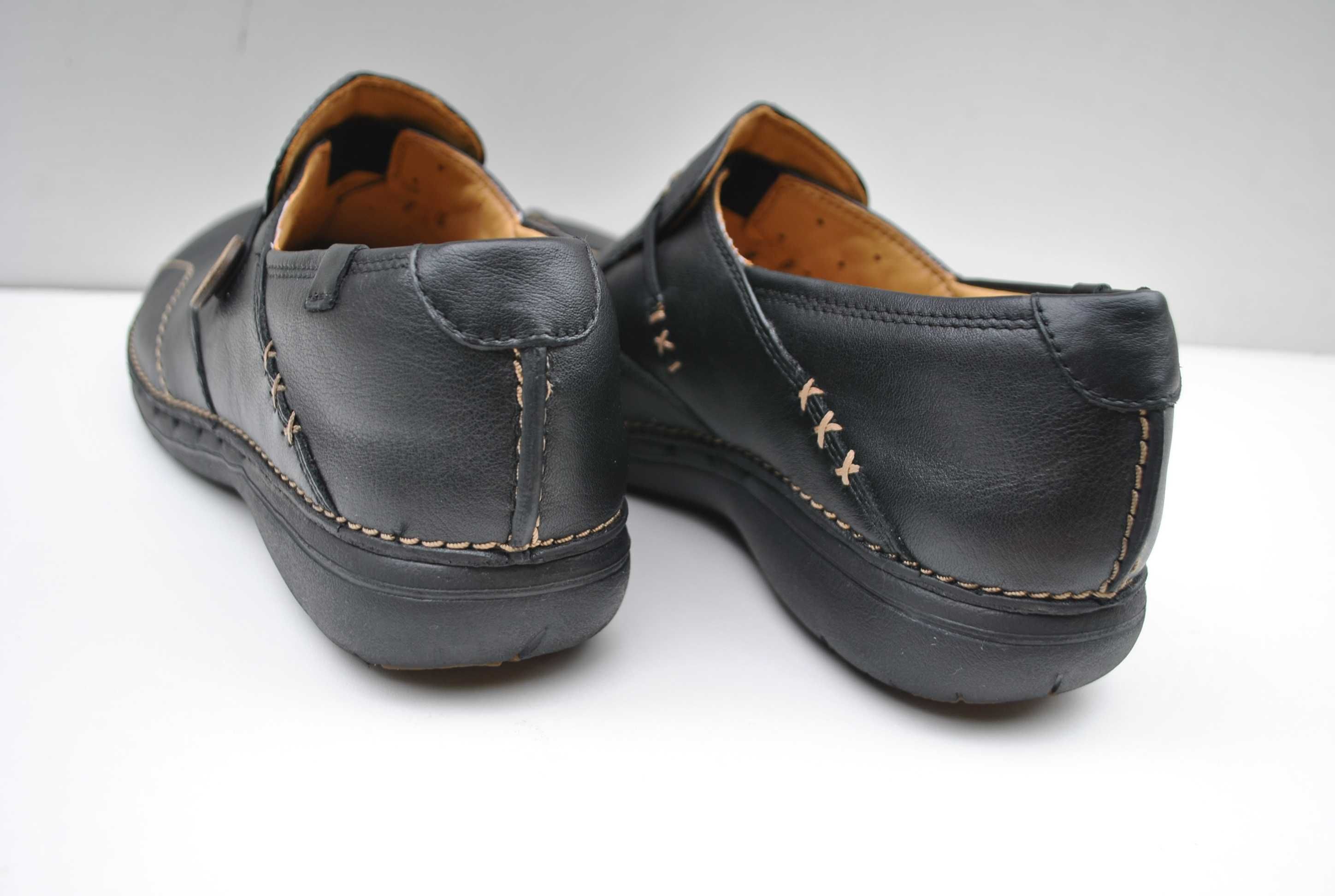 Komfortowe półbuty Clarks Un Structured